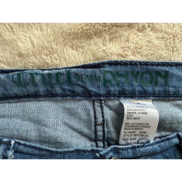 Cactus Embroidery Cruel Jeans Size 30 Regular - Picture 8 of 10